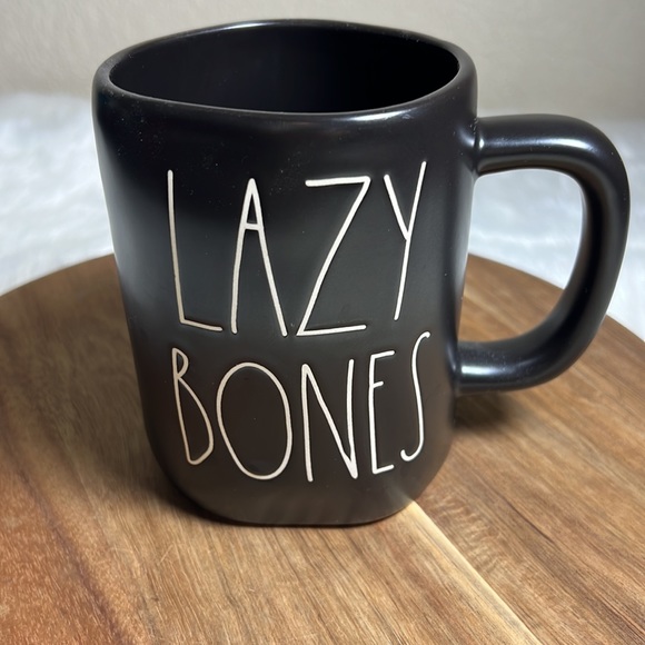 Rae Dunn Lazy Bones Coffee Mug NWOT - Picture 2 of 4